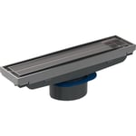 Canal de ducha Geberit CleanLine embaldosable: L=18.8cm, Personalizable / Acero inoxidable cepillado